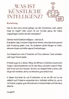 Vorschau - Arbeitsblätter - Was ist Künstliche Intelligenz? - Seite 1