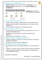Vorschau - Bildkarten - Orff-Instrumente Rhythmuskarten – Spielerisch Rhythmen lernen im Musikunterricht - Seite 3