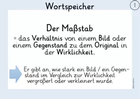 Vorschau - Poster - Maßstab Wortspeicher Klasse 4 - Seite 2