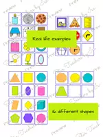 Vista previa - Hojas de trabajo - Figuras geométricas | geometría | juego y actividades - página 2