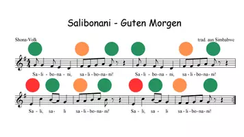 Vorschau - Arbeitsblätter - Salibonani Boomwhackers - Deckblatt