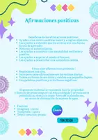 Vista previa - Tarjetas / Manipulativos - Tarjetas de afirmaciones positivas - página 1