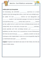 Vorschau - Arbeitsblätter - Berichte - Seite 1