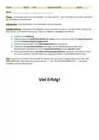 Vorschau - Klassenarbeiten - Klassenarbeit Dürrenmatt Besuch der alten Dame Analyse - Deckblatt