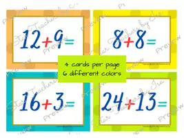 Vista previa - Juegos / Gamificación - operaciones matemáticas sumas, restas, multiplicación, división - página 1