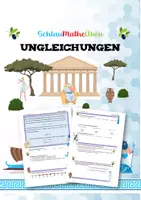 Vorschau - Arbeitsblätter - Ungleichungen - Deckblatt