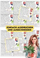 Vorschau - Mal- und Bastelvorlagen - Rezept Waldfrucht-Marmelade Kärtchen als Feriengruß Frühling - Seite 2