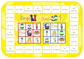 Vorschau - Stationenlernen - Bingo Brettspiel OSTERN | Lesespiel - Seite 3