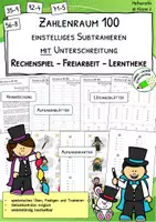 Vorschau - Spiele - Materialpaket " Zehnerübergänge im Zahlenraum 100" - Seite 1