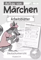 Vorschau - Arbeitsblätter - Aufbau von Märchen | Arbeitsblätter - Deckblatt