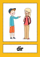 Vorschau - Poster - Personalpronomen Dativ - Bildkarten/Tafelmaterial (DaF/DaZ) - Seite 2
