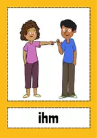 Vorschau - Poster - Personalpronomen Dativ - Bildkarten/Tafelmaterial (DaF/DaZ) - Seite 3