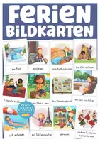 Vorschau - Poster - Ferien und Reisen Bild- und Wortkarten Deutsch - Deckblatt
