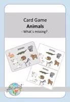 Vorschau - Spiele - What's missing? Kartenspiel Animals - Deckblatt