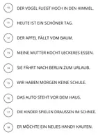 Vorschau - Fördermaterial/Inklusion - Sätze Getrennt- und Zusammenschreibung - Seite 2