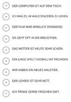 Vorschau - Fördermaterial/Inklusion - Sätze Getrennt- und Zusammenschreibung - Seite 3