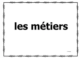 Vorschau - Poster - les métiers affiches I - Seite 1