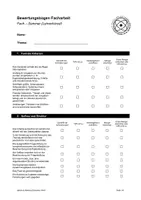 Vorschau - Anderer Materialtyp - Bewertungsbogen - Facharbeit Seminarfach - Seite 3