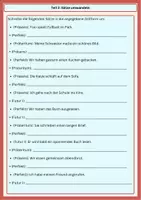 Vorschau - Arbeitsblätter - Übung Zeitformen - Seite 3