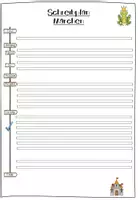 Vorschau - Arbeitsblätter - Märchen planen - Schreibblatt/Schreibplan - Seite 1