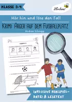Vorschau - Stundenentwürfe - Zuhörgeschichte: Ärger auf dem Fußballplatz - Deckblatt