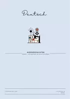 Vorschau - Stundenentwürfe - Kurzgeschichten erarbeiten & Inhaltsangabe schreiben - Deckblatt
