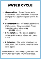 anteprima - Esercizi - Risorsa in inglese sul Ciclo dell’acqua - Pagina 3