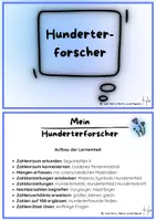 Vorschau - Unterrichtsreihen - Zahlenraum 100 Stationen, Kopiervorlagen, Selbstlernheft, Materialvorlagen - Seite 2