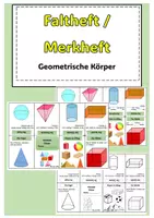 Vorschau - Arbeitsblätter - Materialpaket: Flächen und Körper - Seite 1