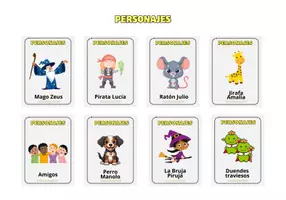 Vista previa - Tarjetas / Manipulativos - Fábrica de problemas locos - página 1