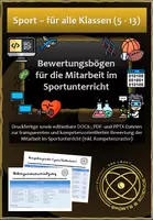 Vorschau - Anderer Materialtyp - Bewertungskriterien im Sportunterricht - Deckblatt
