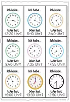 Vorschau - Spiele - Uhrzeiten / Ich habe...Wer hat? Spiel - Seite 2