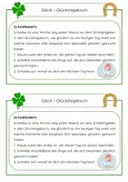Vorschau - Arbeitsblätter - Glück - Glückstagebuch - Seite 1