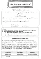 Vorschau - Arbeitsblätter - Materialpaket: Wortarten untersuchen - Seite 1