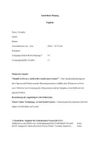 Vorschau - Stundenentwürfe - UpP Englisch - Talkshow "Social scoring systems" - Seite 1