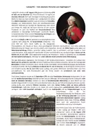 Vorschau - Arbeitsblätter - Ludwig XVI - Hochverrat - Vorgeschichte zur Hinrichtung - Zeitstrahl - Deckblatt