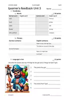 Vorschau - Arbeitsblätter - LF More 1 (Lehrplan 2023) - Unit 3 Pirates - Deckblatt