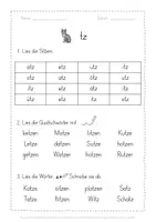 Vorschau - Stundenentwürfe - Leseblätter Gesamtpaket Klasse 1 - Seite 3