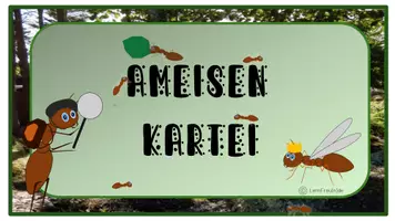Vorschau - Merkblätter - Ameisen Wissenskartei - Seite 1