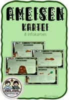Vorschau - Merkblätter - Ameisen Wissenskartei - Deckblatt