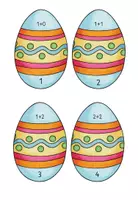 Vorschau - Stationenlernen - Ostereier Addition Zahlenraum 6 - Seite 1
