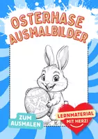 Vorschau - Mal- und Bastelvorlagen - Ausmalbilder Ostereier - Deckblatt