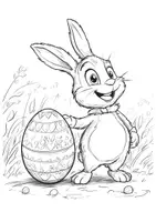 Vorschau - Arbeitsblätter - Kunst Ostern Osterhase Ausmalbilder Kunstidee zum Ausmalen - Seite 2