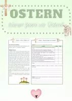 Vorschau - Arbeitsblätter - Ostern - Warum feiern wir Ostern? - Deckblatt
