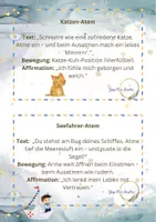 Vorschau - Arbeitsblätter - Atemkarten & Affirmationen Kinder - Deckblatt