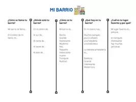 Vorschau - Arbeitsblätter - Escritura, la ropa, el colegio, el barrio, las vacaciones - Seite 2