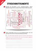 Vorschau - Arbeitsblätter - Streichinstrumente ⎮ Wortwolke für deinen Musikunterricht - Seite 2