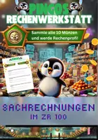 Vorschau - Arbeitsblätter - Pingos Rechenwerkstatt - Sachrechnungen im ZR 100 - Deckblatt