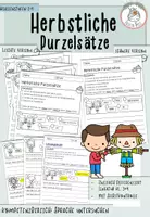 Vorschau - Arbeitsblätter - Herbstliche Purzelsätze I Kl. 2 - 4 - Deckblatt