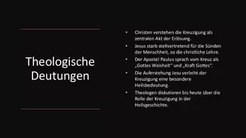 Vorschau - Präsentationen/Tafelbilder - Präsentation: Kreuzigung Jesus im Christentum - Seite 3